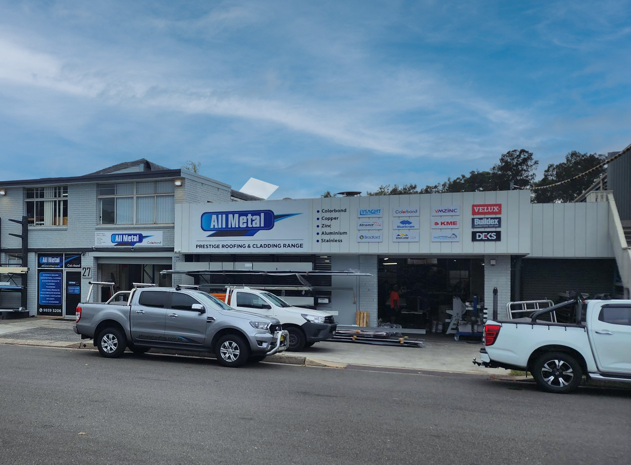 Street view of All Metal North Sydney